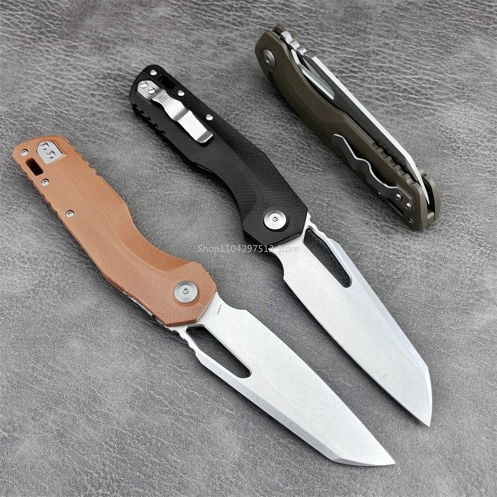 

Multi Pocket Folding Knife Sharp M390MK Steel Blade Lightweight Camping Survival Knife G10 Handle Hunting Tactical Rescue Tool