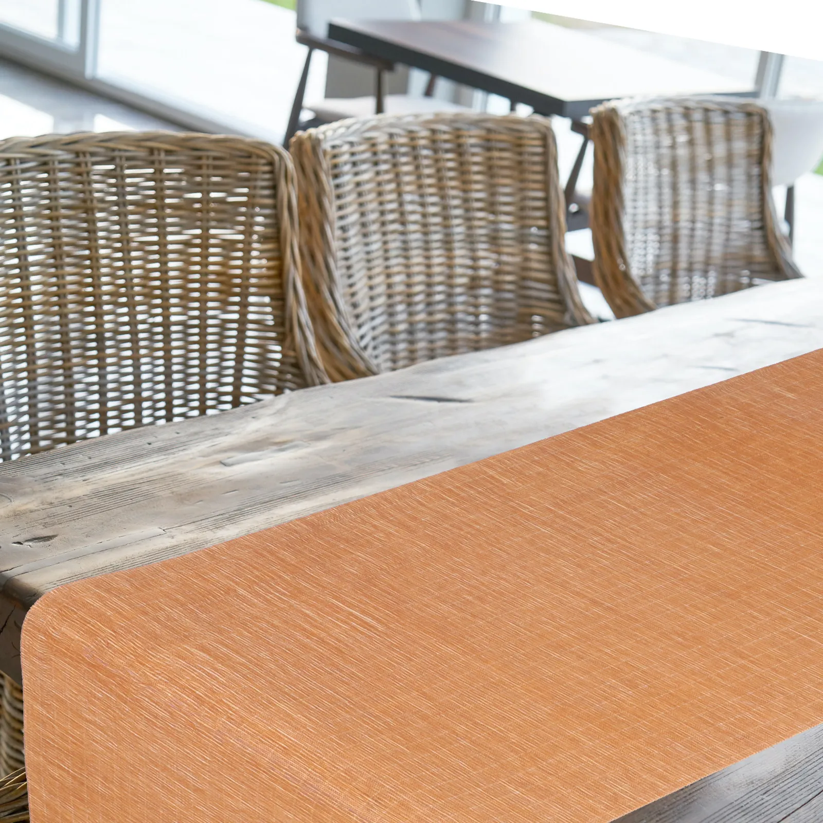 Image 7: Chemin de table en bambou fait main, style simple et chic, ambiance chaleureuse, napperon de table pour cérémonie du thé, hôtel