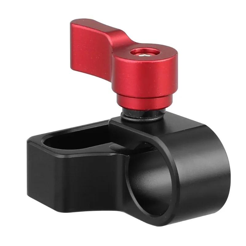 

15Mm single hole pipe clip installed in camera rabbit cage camera accessories