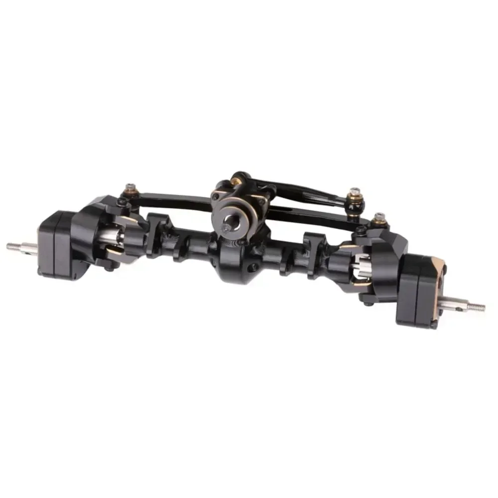 Eje de Portal de pesas de latón pesado para Axial 1/24 RC Crawler Portal Axial SCX24 90081 C10 Je ep Gladiator Bronco piezas de mejora