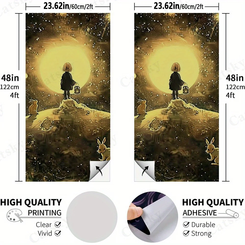 Cosmic Boy Rabbit   Sandbag Board Sticker.This sandbag board sticker is made from high-quality materials, offering excellent dur