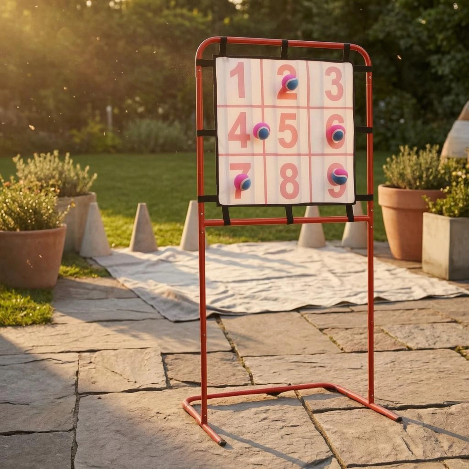Throwing Target Stand Freestanding Target Practice Stand
