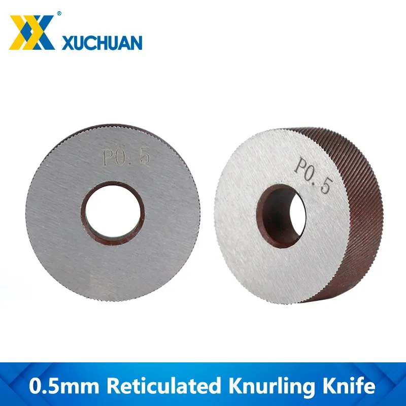 

0.5mm Reticulated Knurling Knife Knurling Wheel Inner Hole Embossing Wheel Gear Shaper Cutter Lathe Reticulated Knurling Wheel