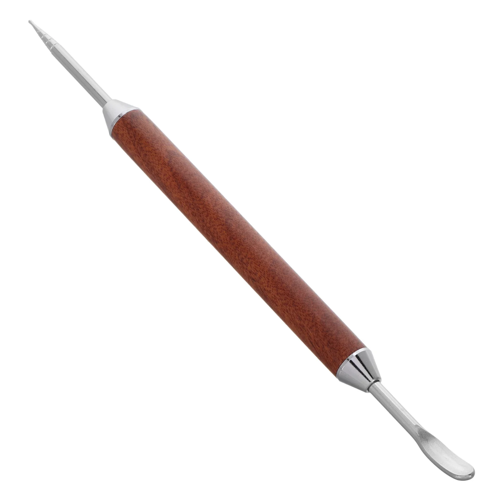 

1Set Coffee Latte Hook Set Rosewood Handle Stainless Steel Needle Stirring Stick Espresso Coffee Art Tool Espresso Tool