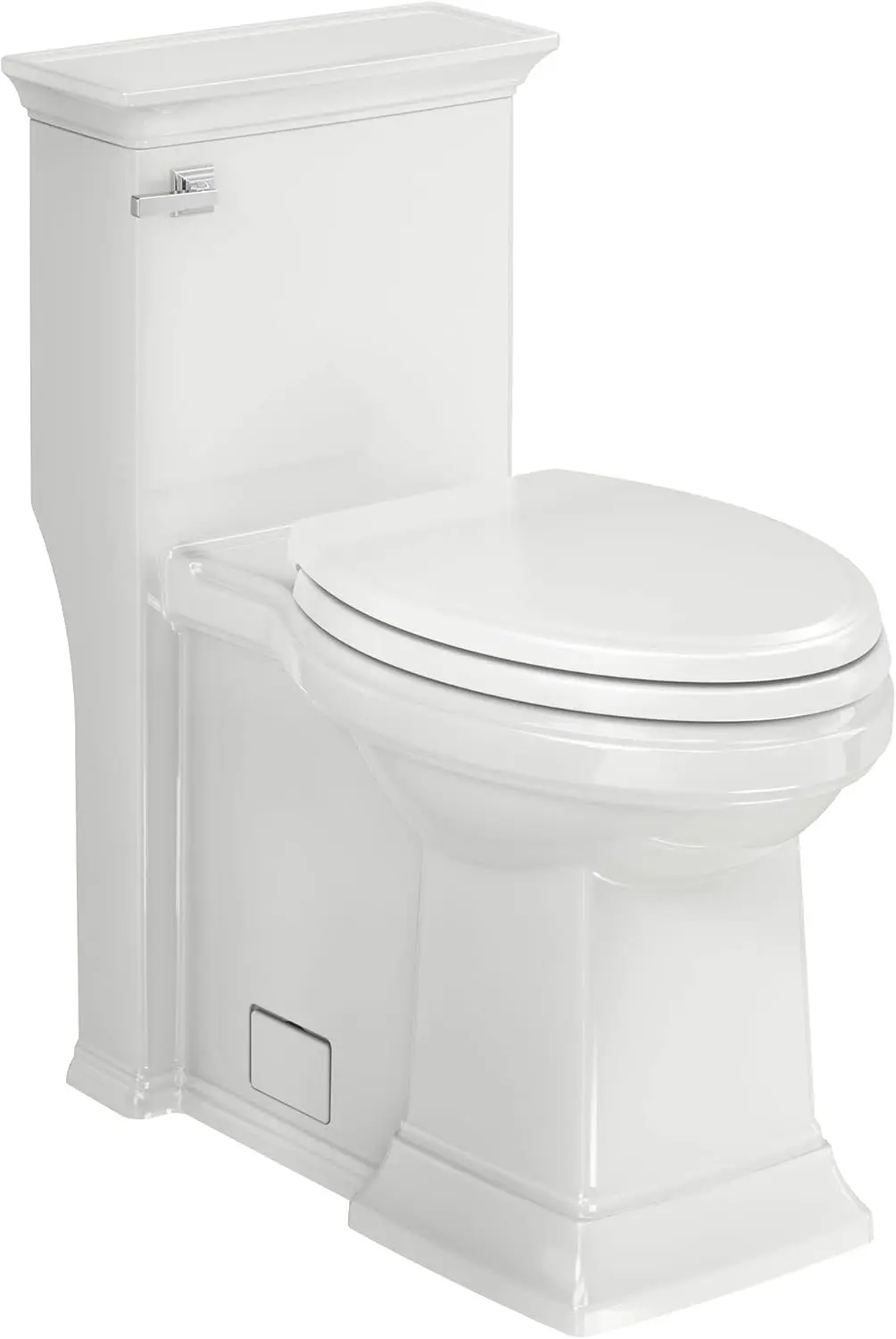 2851A104.020 Town Square S Right Height Elongated One-Piece Toilet With Seat, White