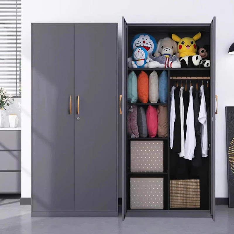 Nordic Salvaspazio Armadio Organizzatore di stoccaggio Camera da letto Vestiti Guardaroba Armadio Divisori Scaffali Mobili per la casa in legno Ropero