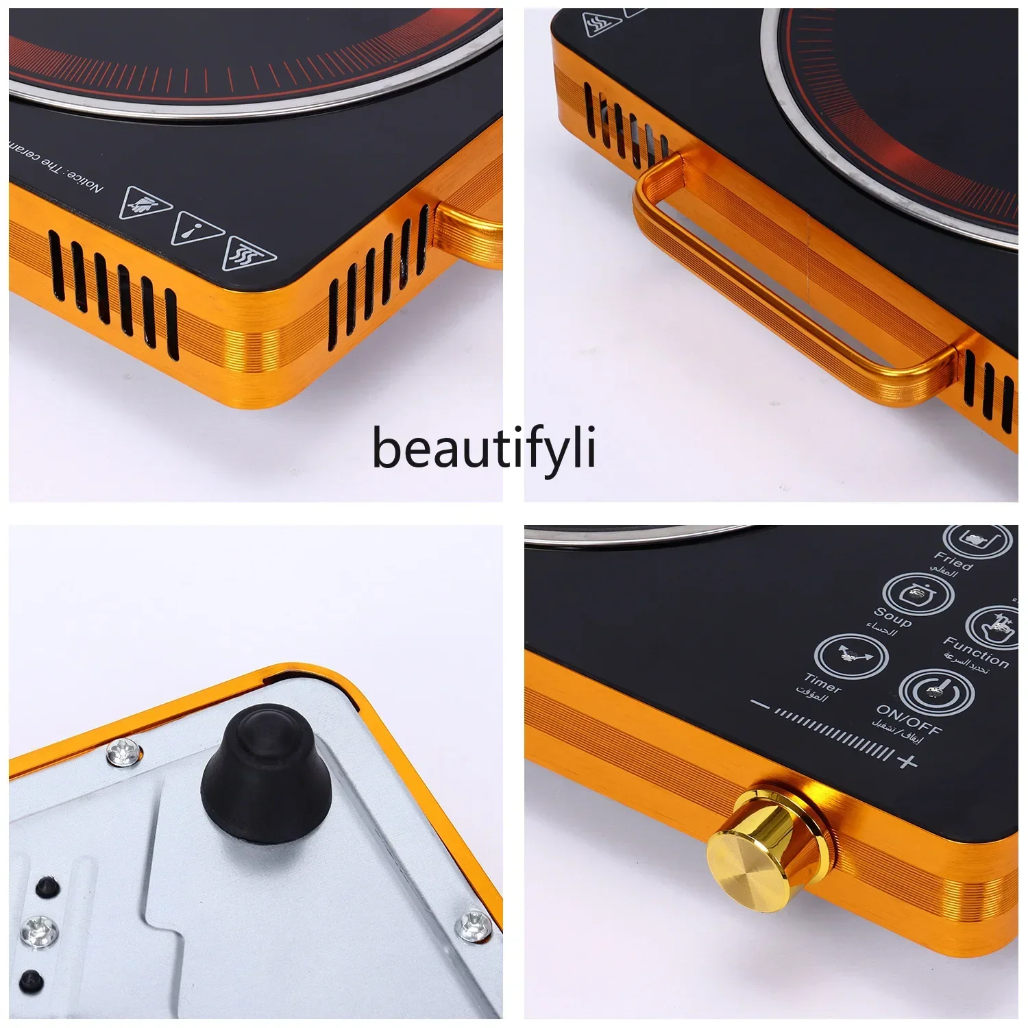 smt61 Household intelligent electric ceramic stove Export multi-function US standard 110 foreign trade electric ceramic stove