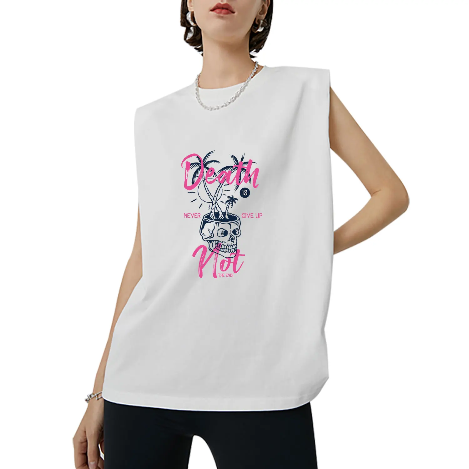 Venice Surfing Beach Breaking The Waves Sunset Beach Death is never give up Not the End Iron-on Transfers for Clothing