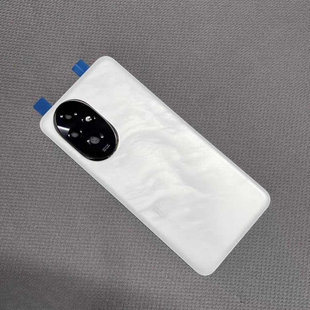A++ Back Glass Battery Cover Housing For Honor 200 ELI-AN00 / Honor 200 Pro ELP-AN00, Rear Back Door With Camera Frame Lens
