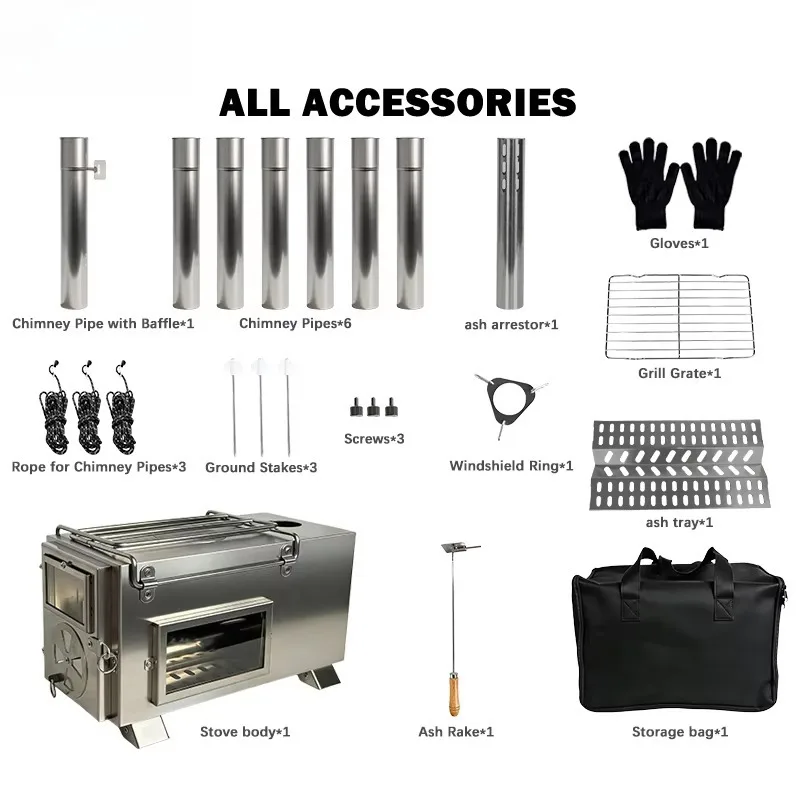 Portable Wood Stove Manufacturer, Dimensional Heater Improvements, National Portable Glass Samples
