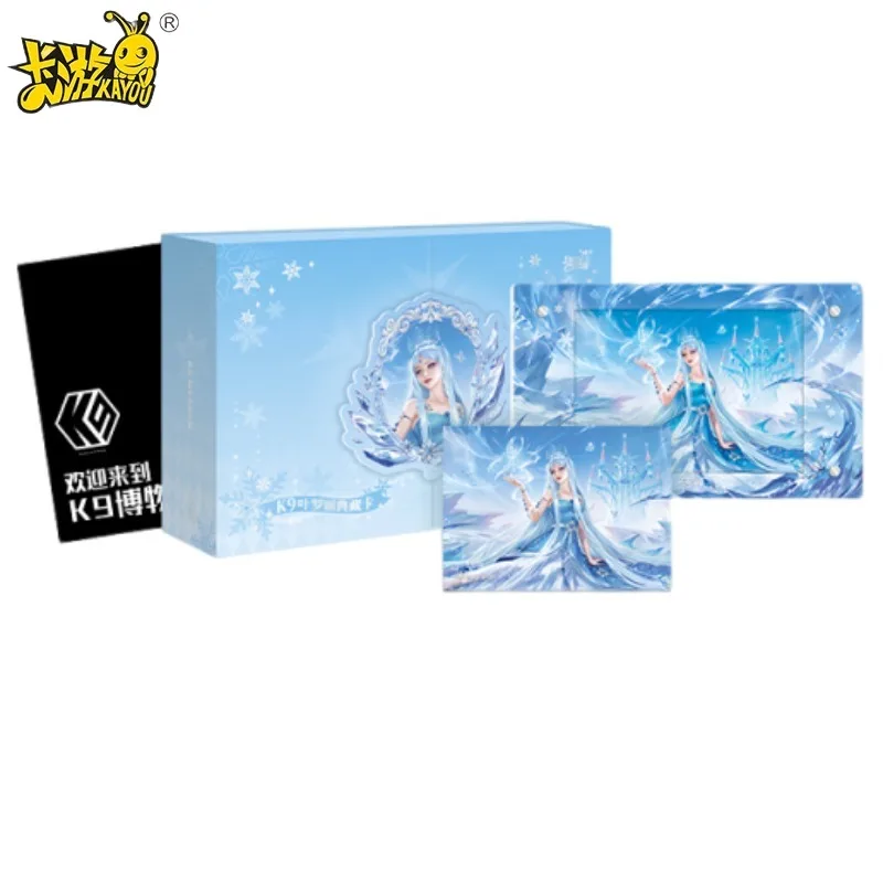 

KAYOU Ye Luo Li K9 Museum Collector Cards, Snow Soul Light Premium Gift Box, Official Anime Merch,