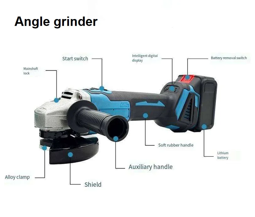 18V Portable Cordless Impact Electric Power Drill Wrench Set / Multifunction Hand Tool Kit With Rechargeable Battery