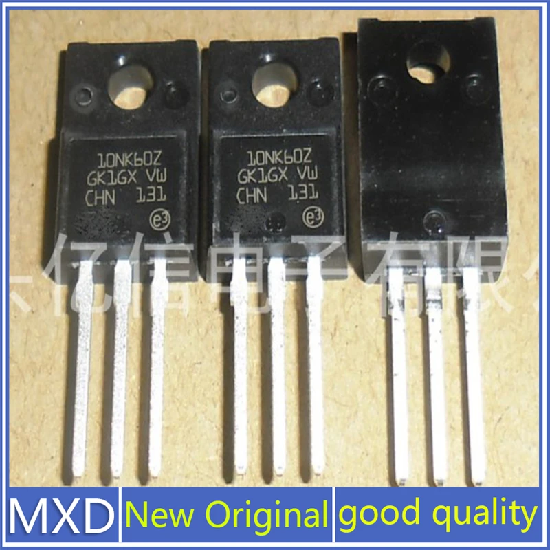 5Pcs/Lot New Original 10NK60Z 10A600V STF10NK60Z Field Effect Mos Tube Good Quality In Stock