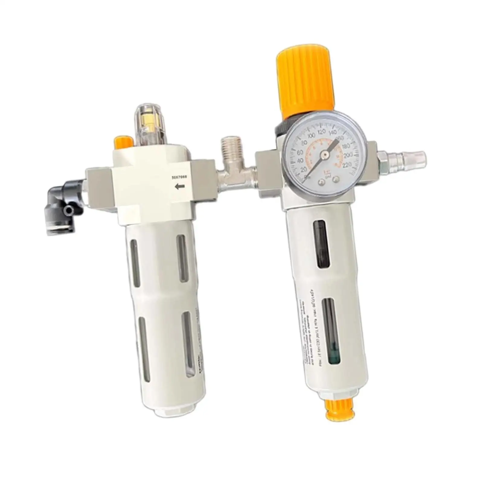 Oil Water Separator Pressure Gauge Tire Changer Machine Regulator Valve Tyre Tool for Auto Repair Shops