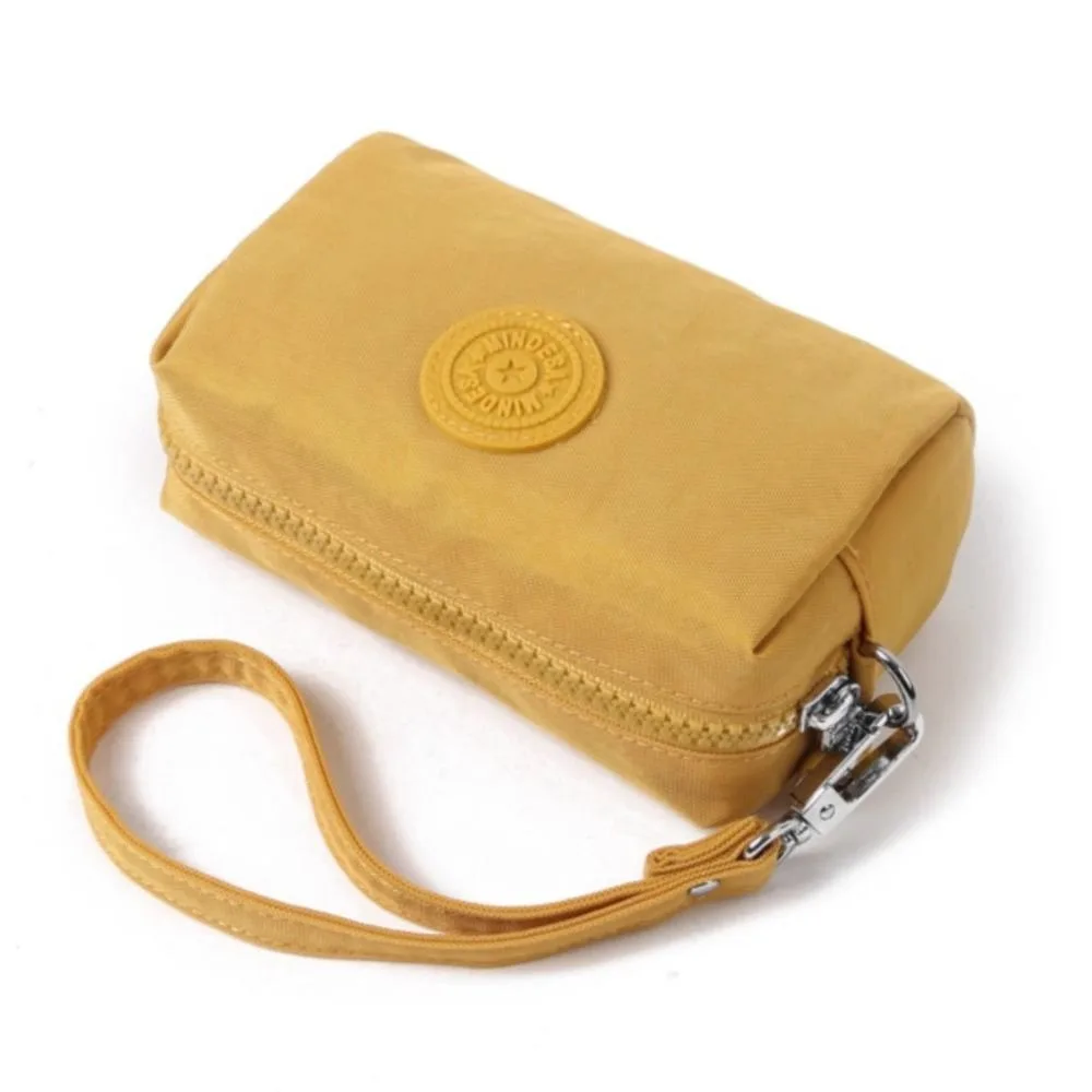 

Portable Mini Lipstick Bag Nylon Zipper Shoulder Bag Waterproof Large-capacity Key Bag Female Girl