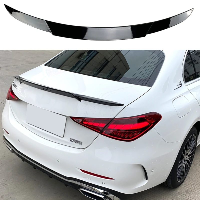 

Комплект кузова, украшение, тюнинг, задний спойлер багажника, аксессуары для крыльев, Стайлинг, ремонт для Mercedes Benz C W206 2022 2023 C200 C220 C300