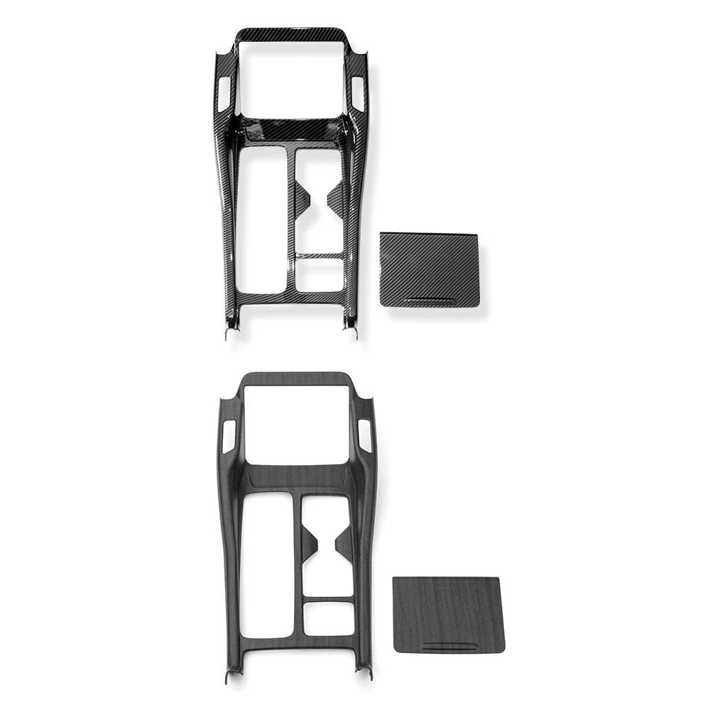 Para Kia Sorento MQ4 2021-2025: Capa Decorativa para Painel de Câmbio e Porta-Copos do Console Central - Acessórios de Acabamento Interno