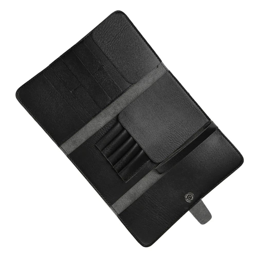 Portable Hairdressing Tools Bag Multi Functional Durable Barber Tools Bag Professional PU Leather Scissors Holder Pouch Salon