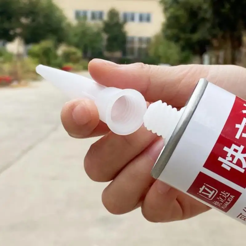 20pcs Home Universal Caulking Gun Nozzles Plastic Glass Glue Nozzles Sealant Silicone Caulking Tips Mouth Construction Tools