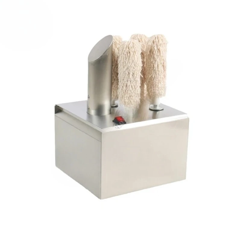 Commercial Electric 5-head Cup Cleaning Machine Clean Polish Cups 330 Cups Per Hour Banquets 1200W Cup Cleaning Machine