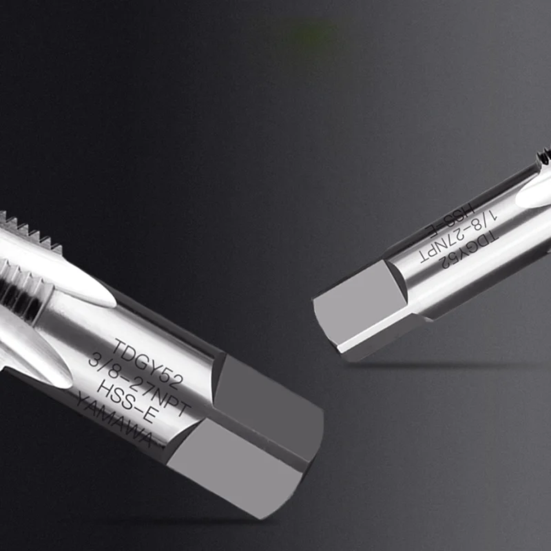 Japan YAMAWA Pipe Thread Straight Fluted Tap PS RP PF G PT RC NPS NPT 1/16 1/8 1/4 3/8 1/2 3/4 Machine Screw Thread Taps