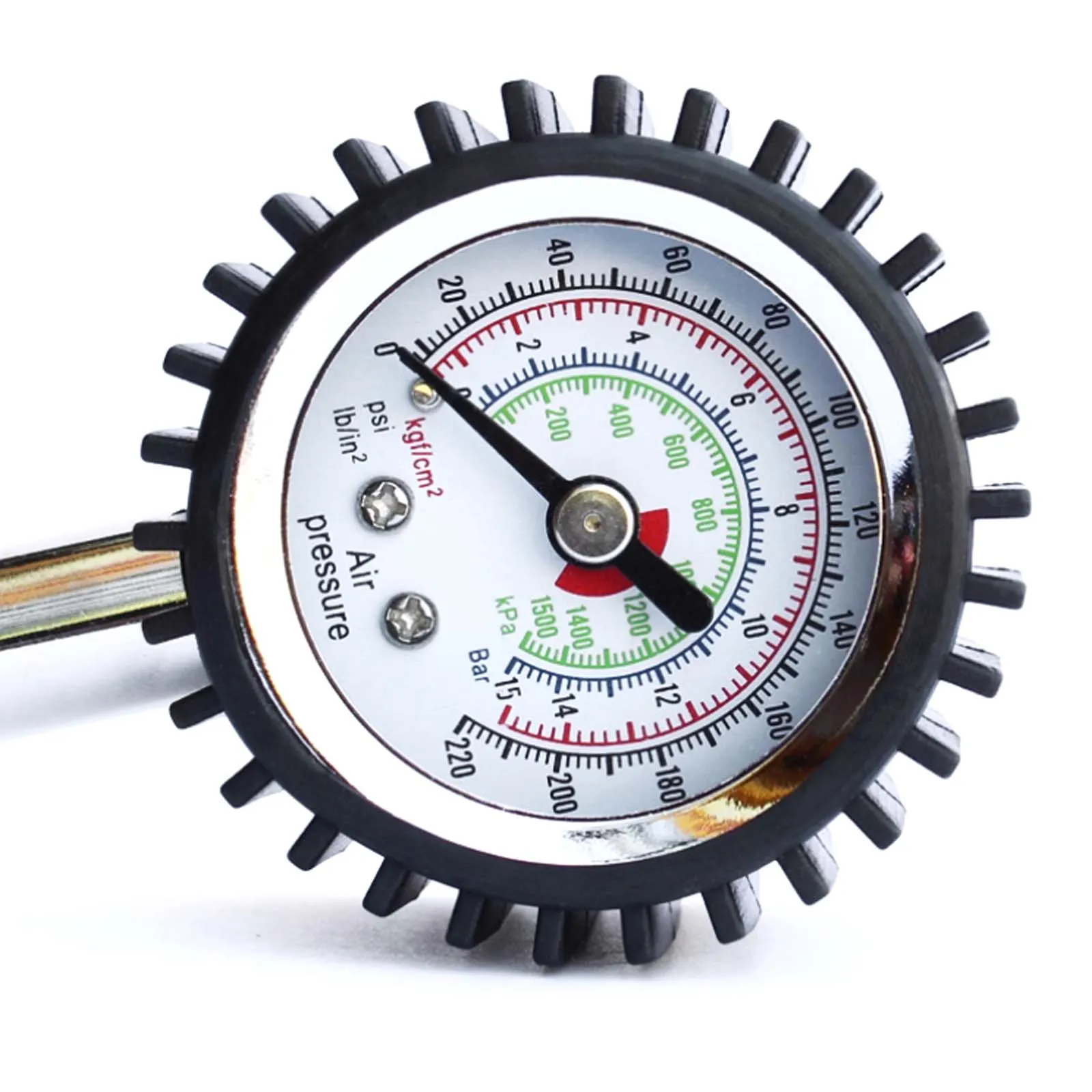 Car & Truck Tire Pressure Gauge with Deflation Valve, High-Precision Air Pressure Monitor for Vehicles, Motorcycles, Bikes