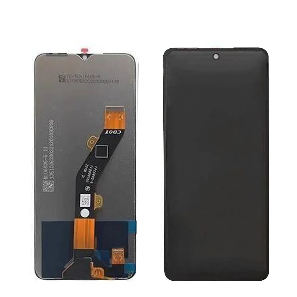 Original For Tecno POP 7 LCD BF6 Display Touch Screen Digitizer Assembly Replacement For Tecno Pop7 LCD Parts