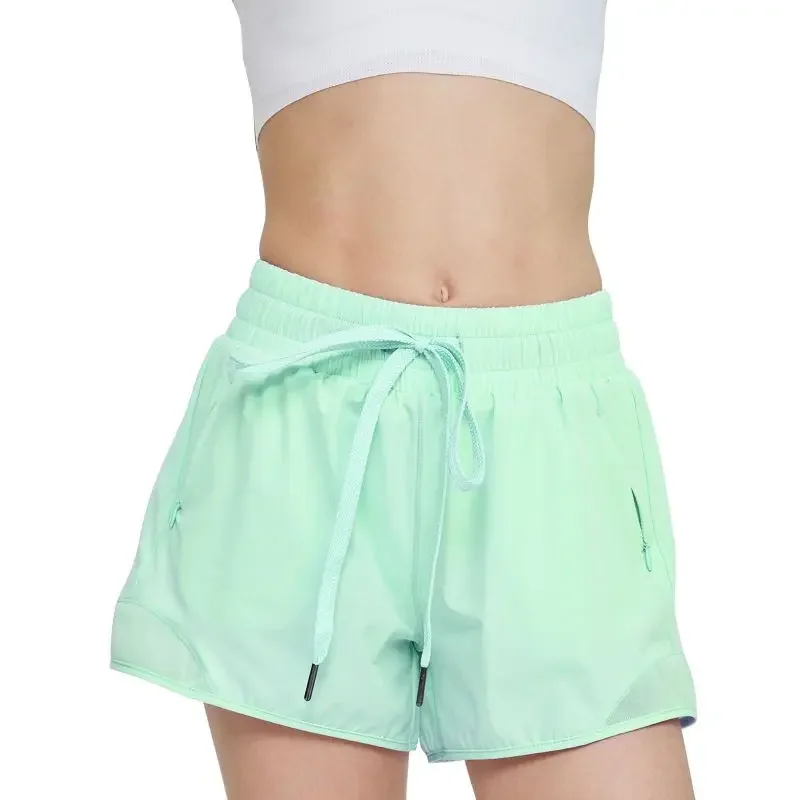 

Children Girls Summer Shorts Solid Elastic Waist Sports Trousers Kids Workout Fitness Gym Short Pants Quick Drying Sportwear