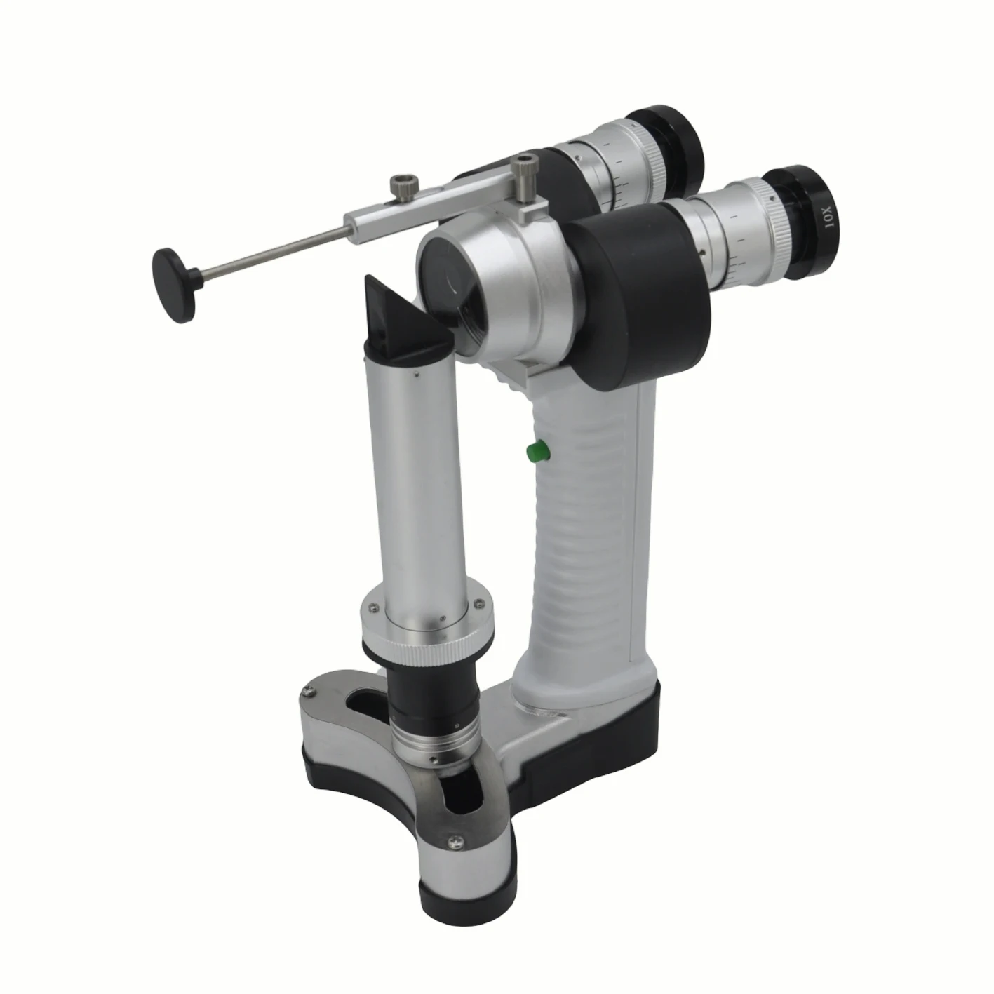 Optical Instruments Slitlamp Portable Handheld Slit Lamp Microscope Human Vet Ophthalmic Eye Exam With Phone Camera Adapter