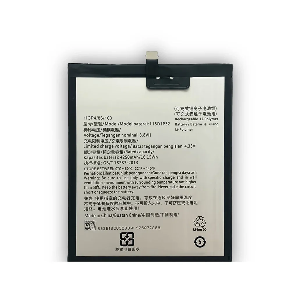 L15D1P32 4250mAh Battery For Lenovo Tab3 Tab 3 8 Plus TB-8703F 8703N 8703X 8703 PB1-750N PB1 750N