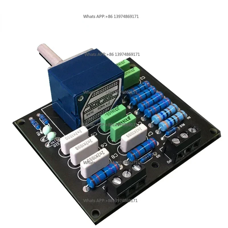 DLHiFi RC220  ALPS 16 27 Potentiometer High Precision Passive Lossless Preamp Volume Tuning Board For HiFi Power Amplifier