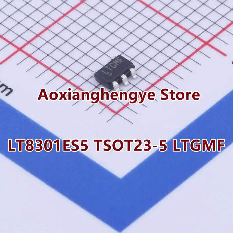 1PCS LT8301ES5 LT8301ES5#TRPBF LTGMF TSOT23-5 42VIN Micropower No-Opto Isolated Flyback Converter with 65V/1.2A Switch