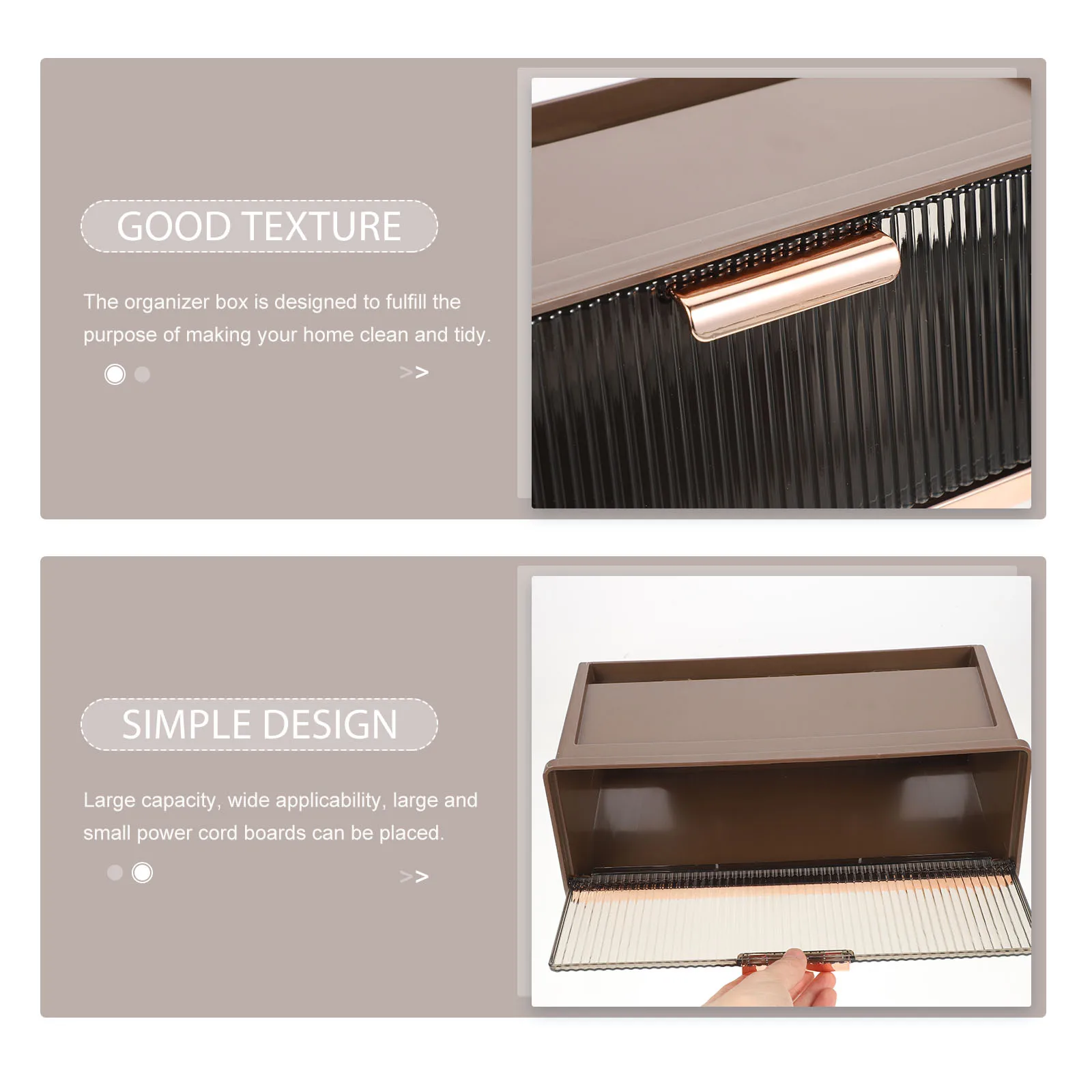 

Mount Wifi Cover Abs Material Cable Management Outlet Scratch-Proof Wall-Mounted Cover For Home Office Hider Wifi