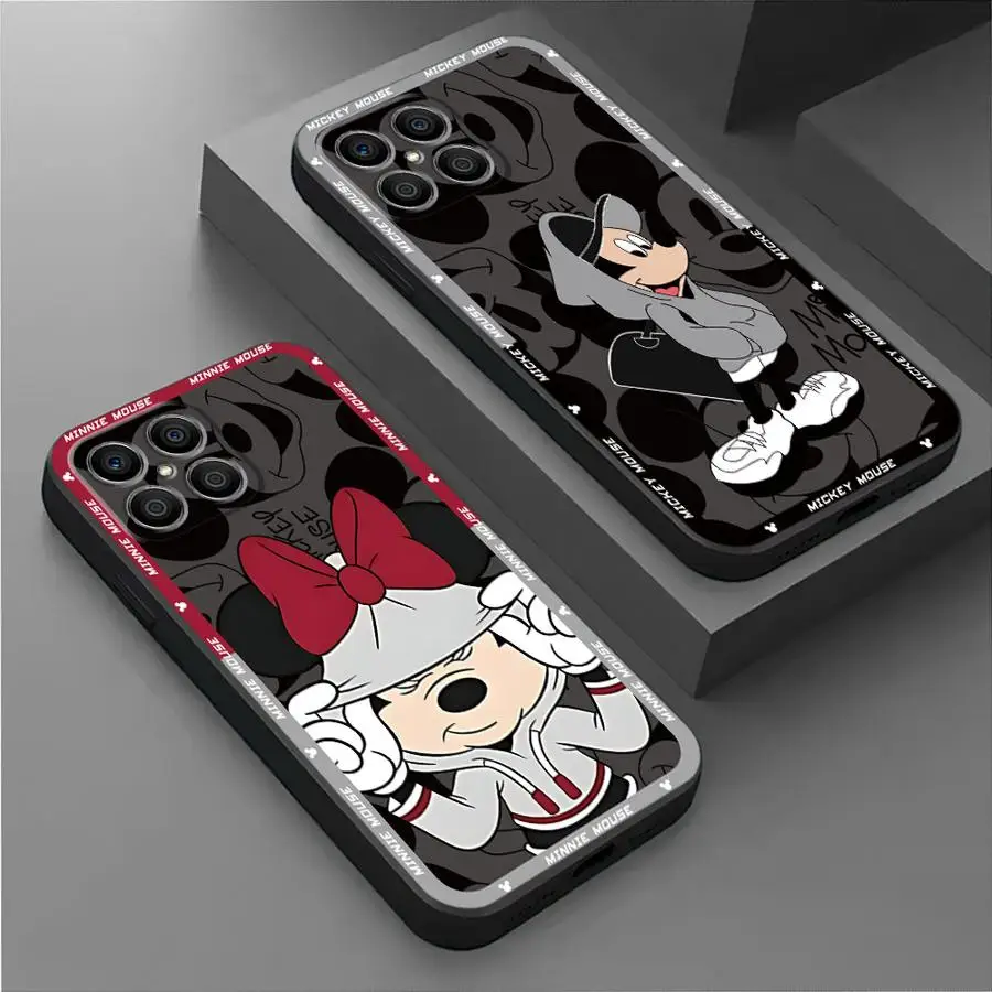 Disney Mickey Minnie Mouse Phone Case for Honor 90 Pro 8X X8 X9a X8a 70 X6a X6 Magic5 Lite X7 Magic5 Back TPU Soft Cover