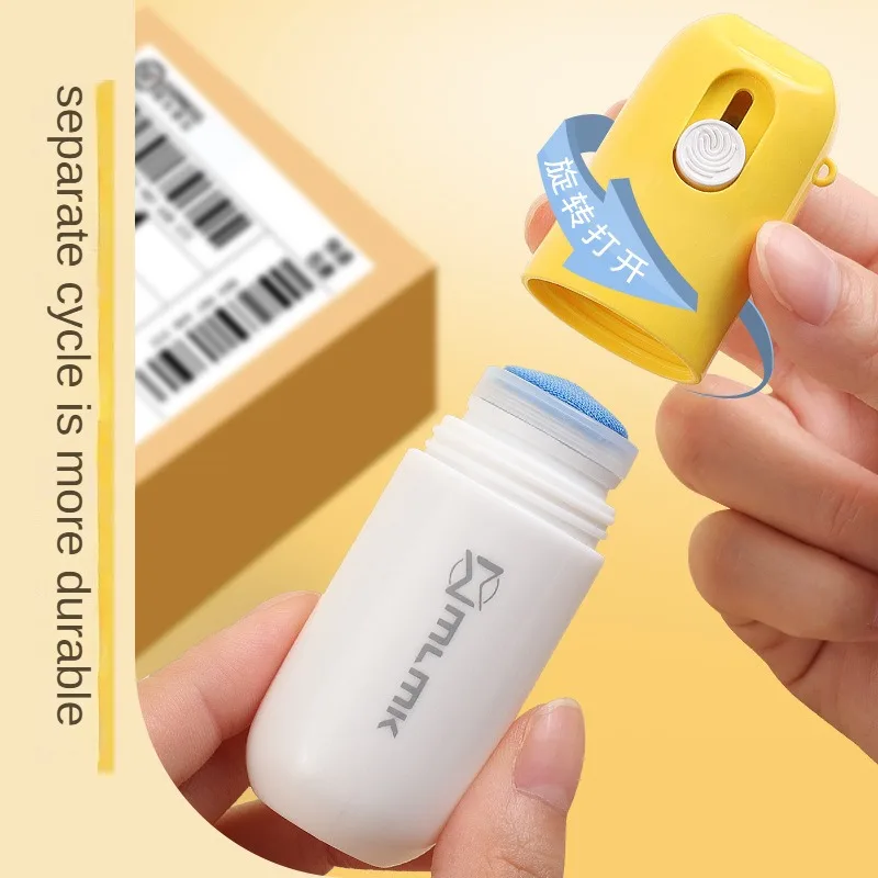 Thermal Paper Correction Fluid with Unboxing Knife Portable Durable Thermal Paper Data Identity Protection School Supplies
