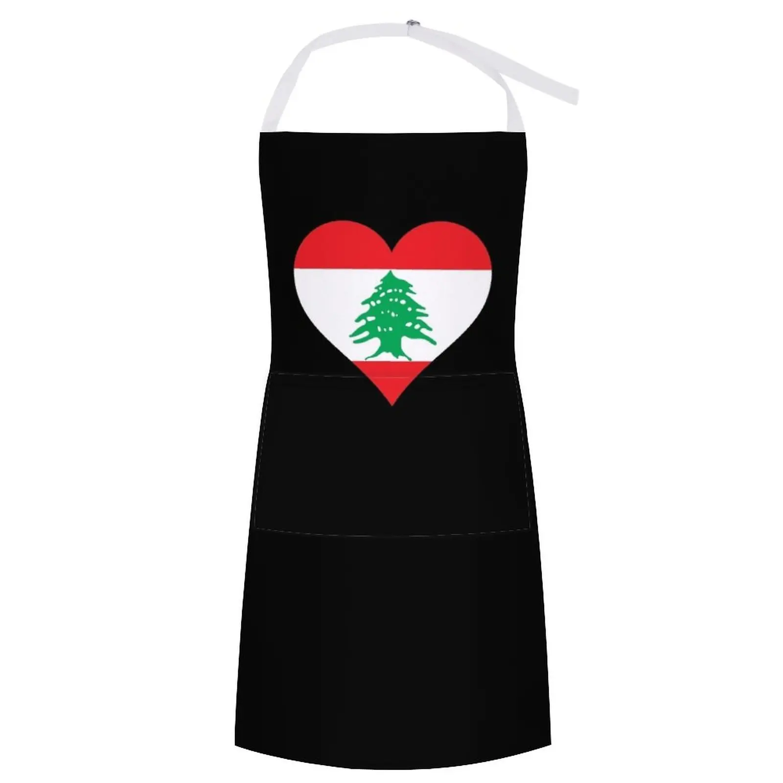 

Lebanon Lebanese ensign flag Apron Kitchen Items Home And Kitchen