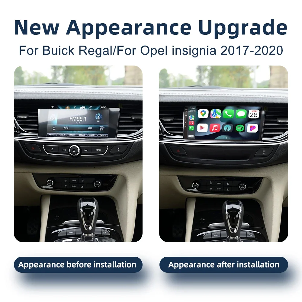 Android 13.0 Car Radio For Buick Regal For Opel insignia 2016-2018 CarPlay GPS Navigation 4G WiFi Stereo DSP Multimedia Player - view 2