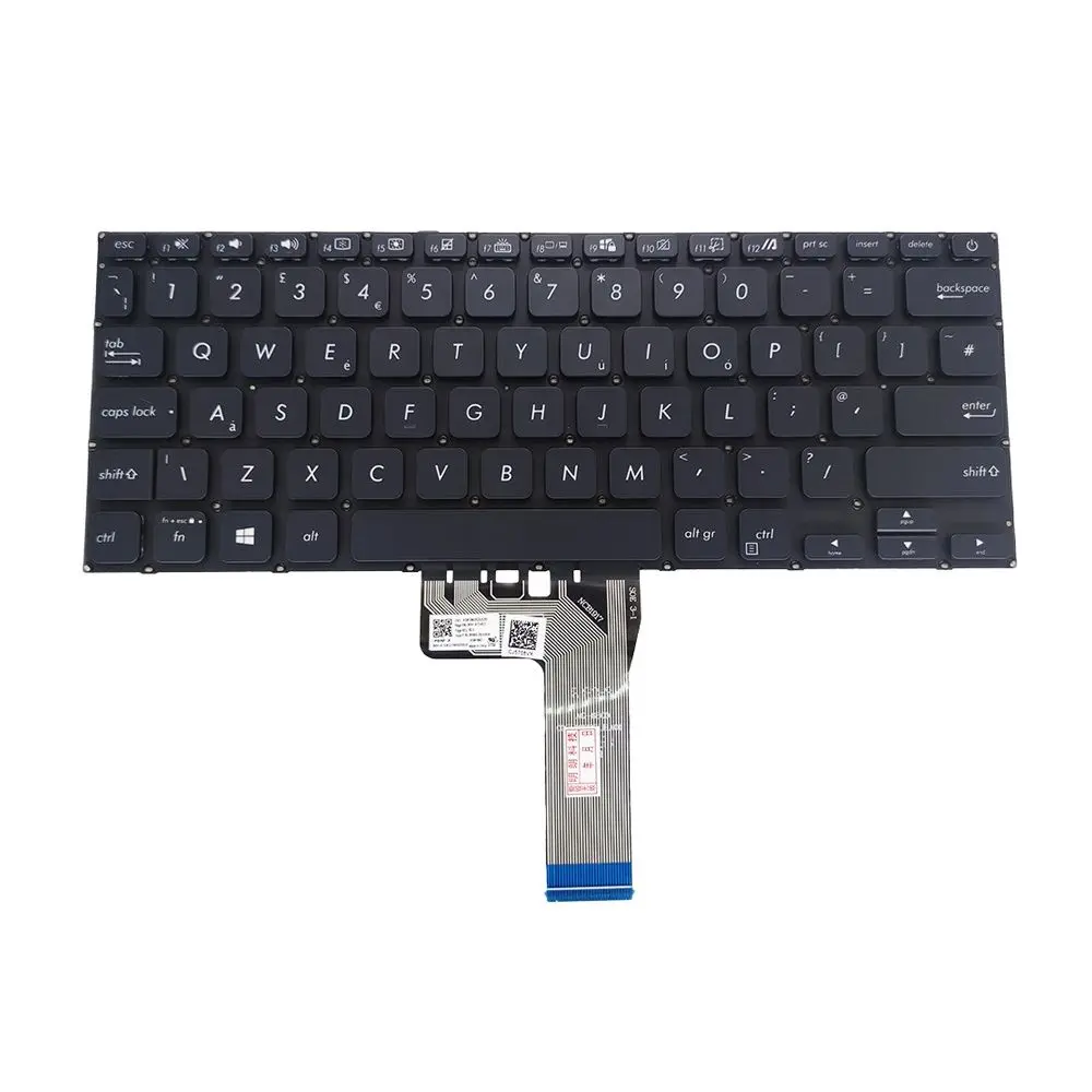 

US UK GB Backlight Laptop Keyboard For ASUS Vivobook X409 X415 X409F X409FA X409MA X415JB X415U Replace Keyboards 0KNB0-260JUK00