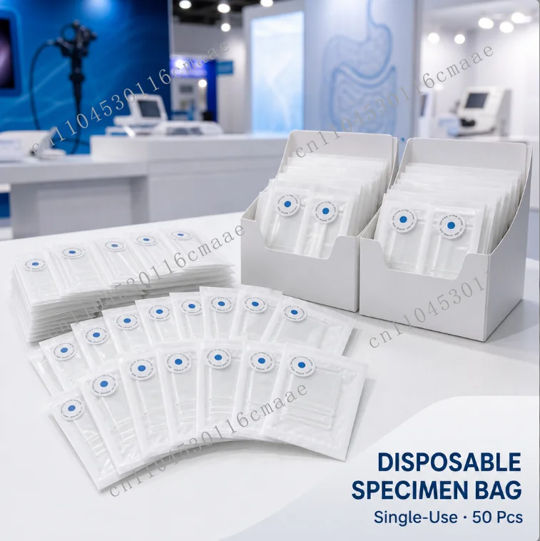 Disposable endoscopic specimen delivery bag, laparoscopic tissue extraction bag for minimally invasive surgery