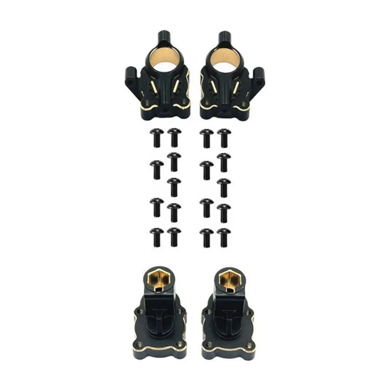 WOTT-RC Car Accessories Upgrade Kit Bridge Shell Front And Rear Cup C Seat Counterweight For MJX 1/18 H18P