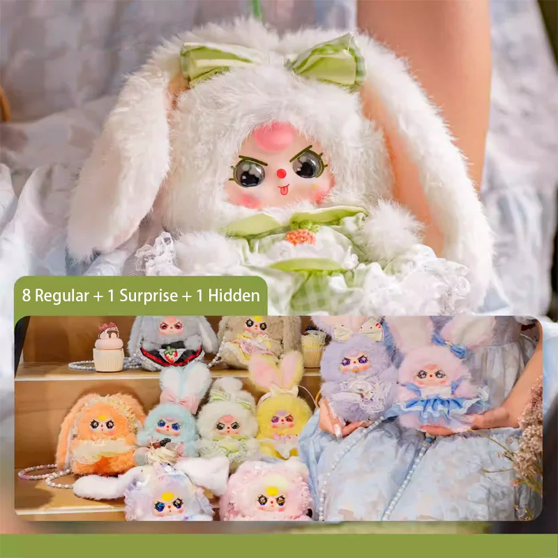 

Новая детская мини-сумка с кроликом Three Macchiato, слепая коробка, плюшевая кукла, аниме-фигурки, декоративная подвеска, загадочная коробка, подарки-сюрпризы, игрушки