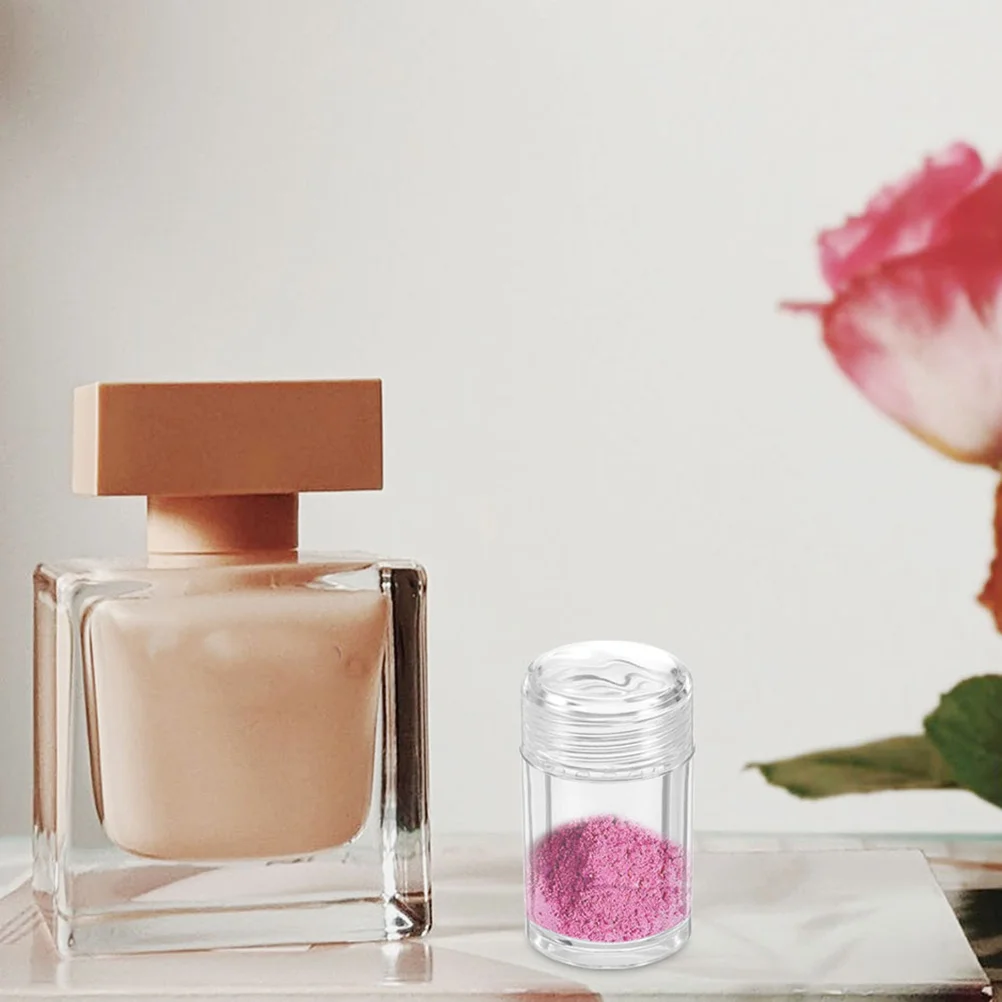 

8Pcs Loose Powder Containers Compact Refillable Makeup Boxes Durable Airtight Lid Travel Powder Dispenser Portable