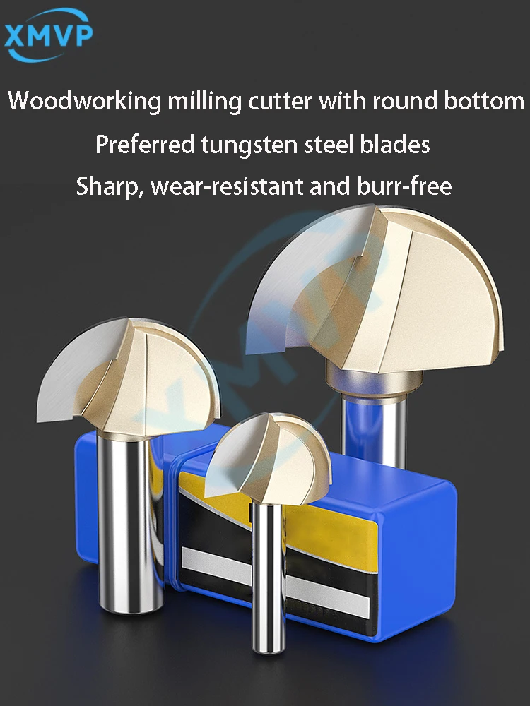 

Round bottom cutter, woodworking milling cutter, slotting tool, semi-circular cutter, bakelite milling cutter, round bottom