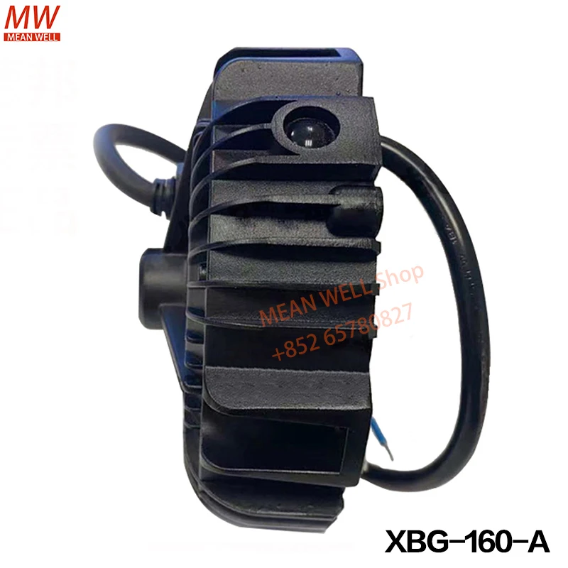 Original MEAN WELL 160W Constant Power Mode LED Driver Switching Power Supply Metal Waterproof 3-in-1 Dimmer XBG-160-A / AB