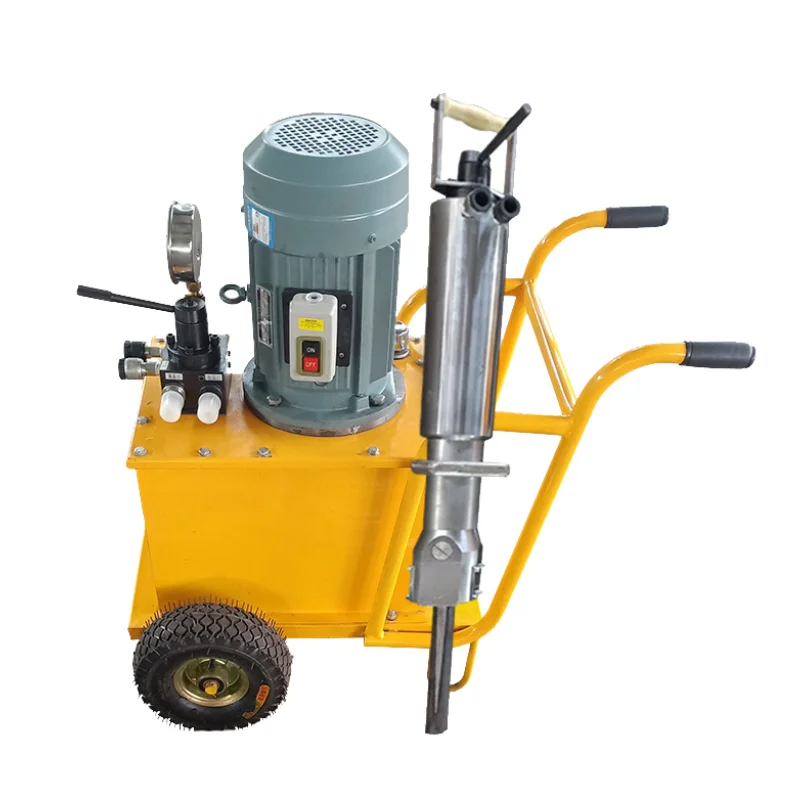 

Static hydraulic blasting splitting machine, rock breaker splitting accessories rod electric diesel