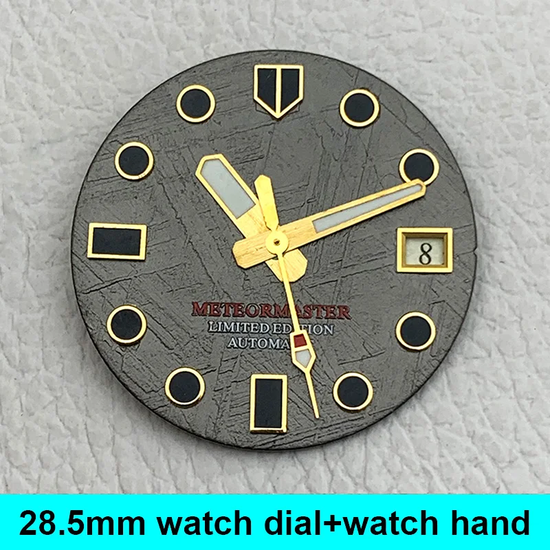 28.5 مللي متر ساعة الطلب ومجموعة اليد تناسب NH35 7S 4R حركة ل SKX007 SKX009 6105 SRPD التونة الوحش السلاحف ساعة