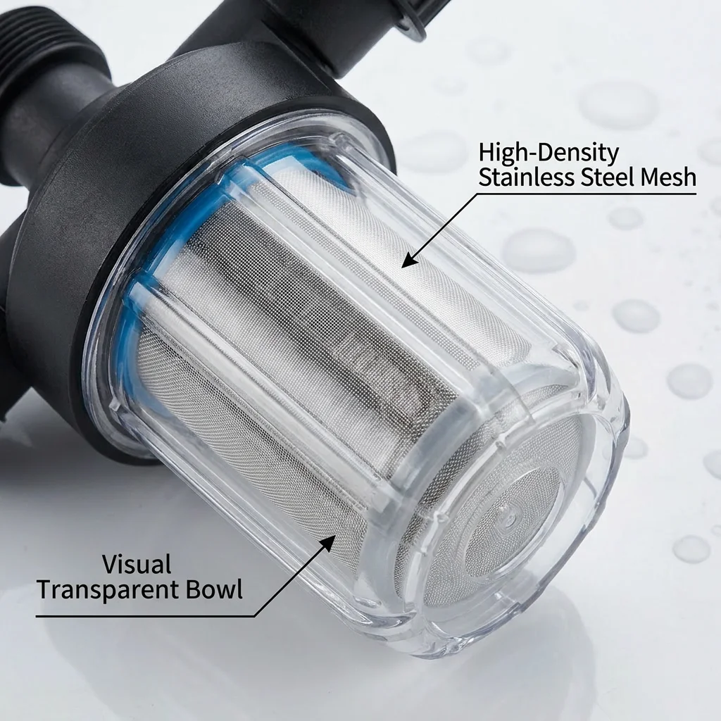 Drip Irrigation System, Ultra-Fine Atomization Filtration, Removable and Washable Ceramic Stainless Steel Filter equipment
