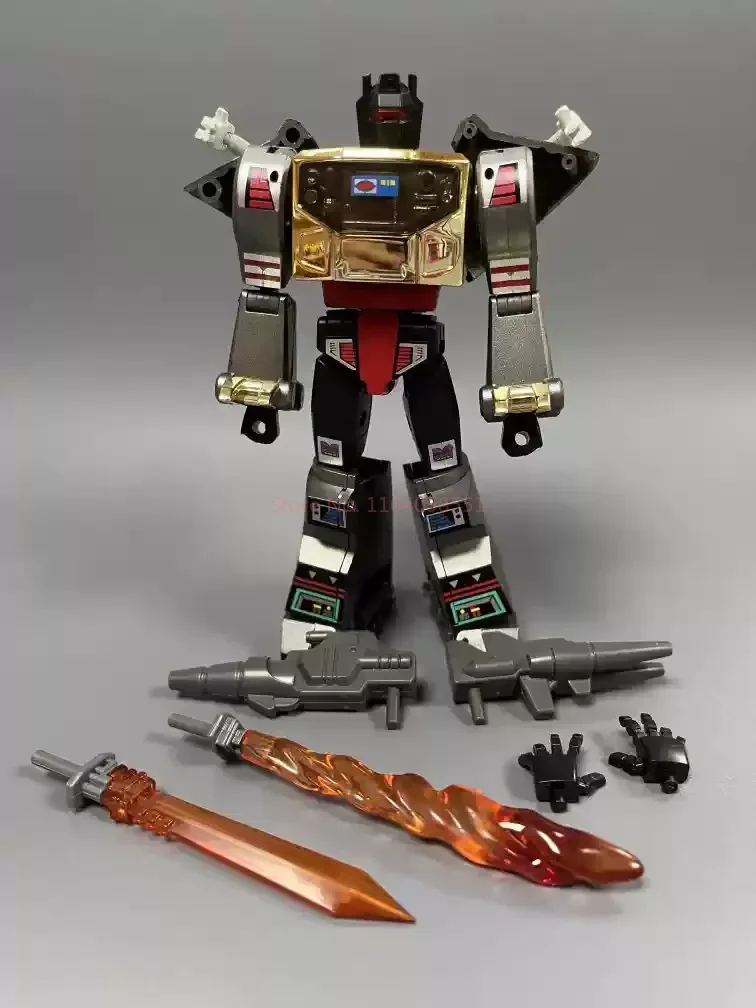 In Voorraad Transformatie Speelgoed MIKE SPEELGOED MK-01C MK01C Kleinschalig Metallochrome Tyrannosaurus Animatie Robot Action Figure Geschenken