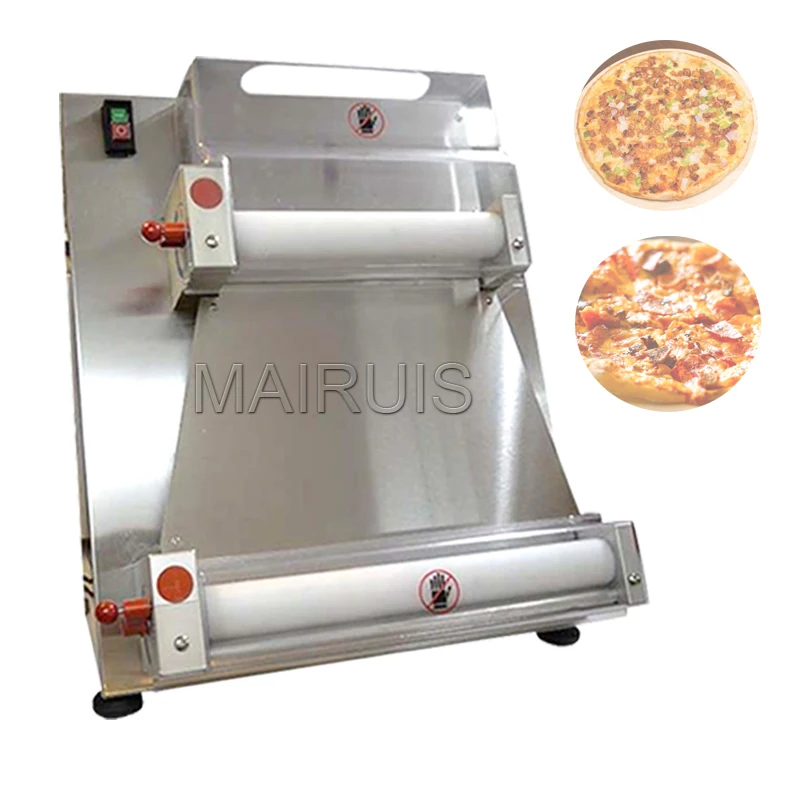 Household/Commercial Electric Dough Sheeter  Stainless Steel Noodle Maker Dough Roller Presser Machine