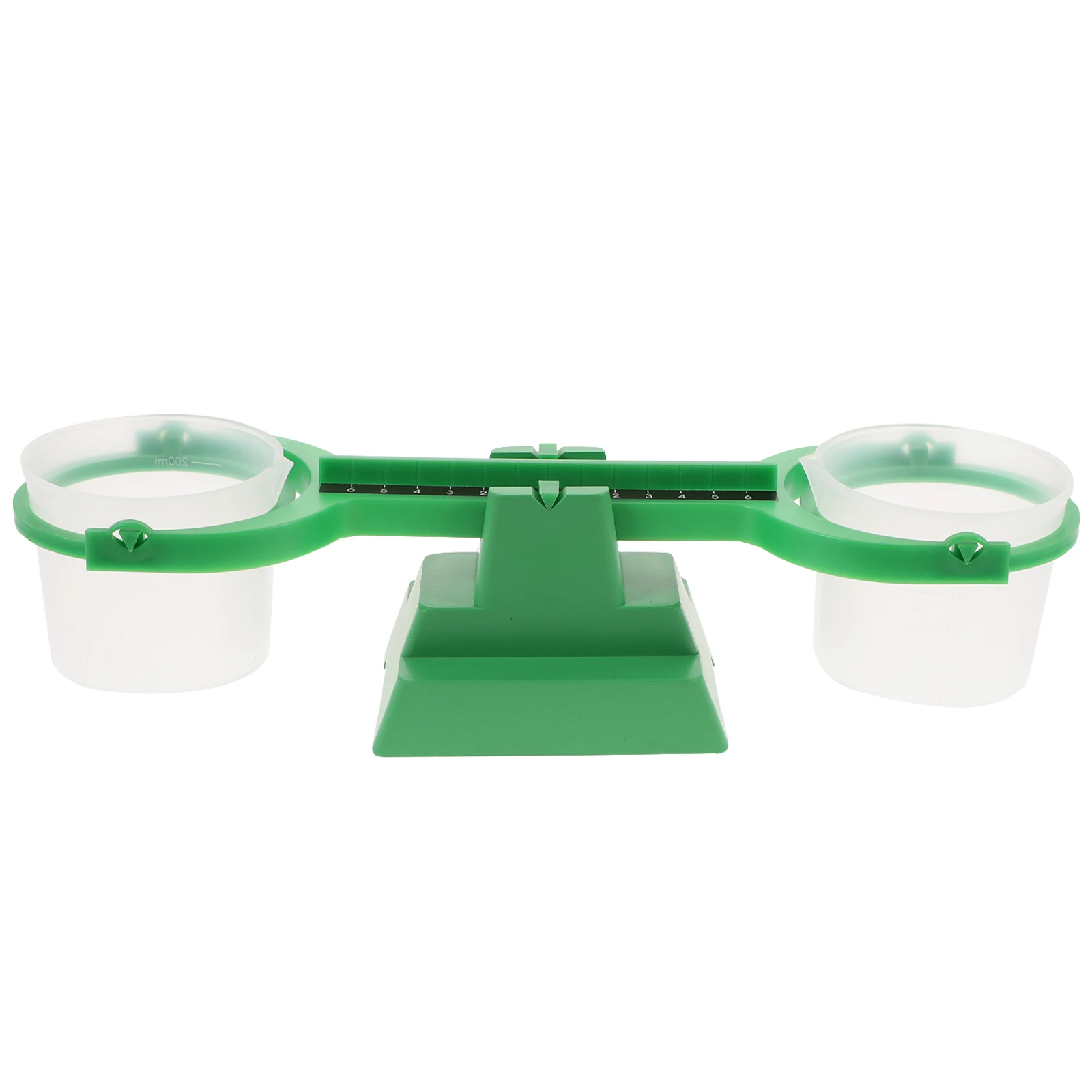 

Mathematical Experimental Balance Scale Toys Educational Kids Learning Simple Weight 200ml Tray 1g Reading Plastic